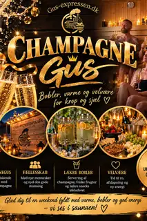 Champagne Gus - Øster Hurup - 18:00 - 20:00