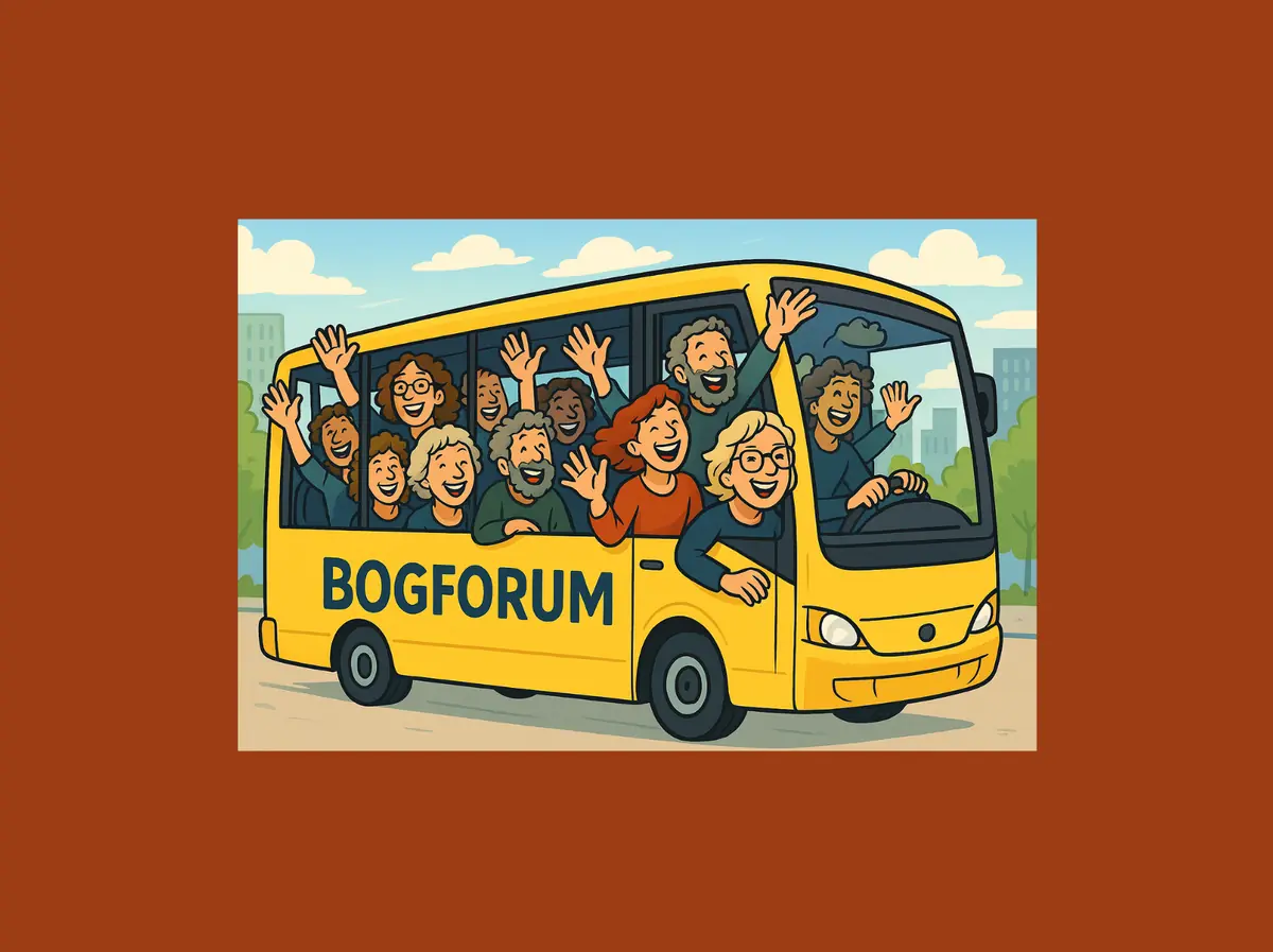 Busfahrt zum Bogforum — Store Heddinge Bibliotek, Store Heddinge
