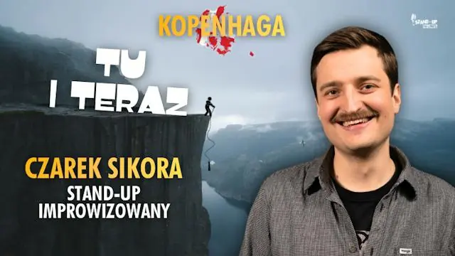 Polish Stand-Up in Copenhagen! Czarek Sikora in 'Tu i Teraz' · Teater Play, Copenhagen