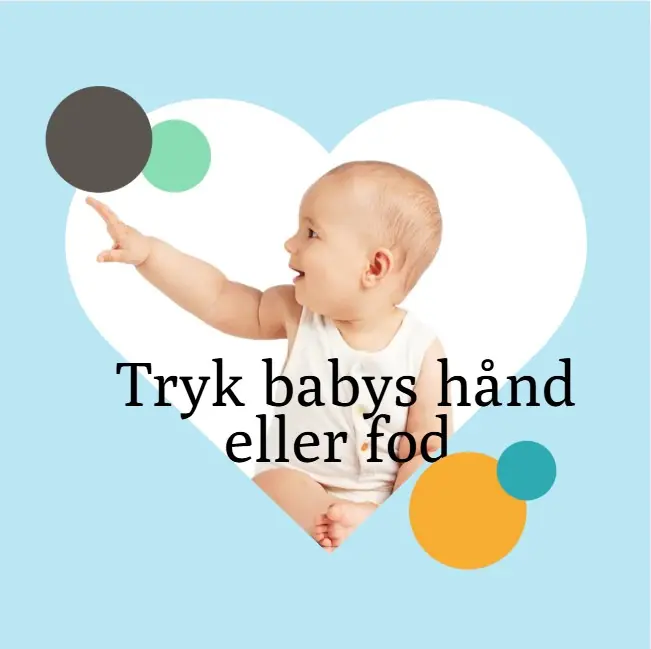 Maternity Café: Ink-Free Hand or Foot Print of Your Baby — Risskov Bibliotek, Risskov