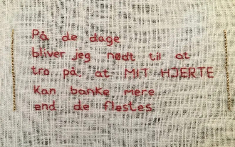 Sensitive Embroidery - Workshop · Hovedbiblioteket, Aarhus