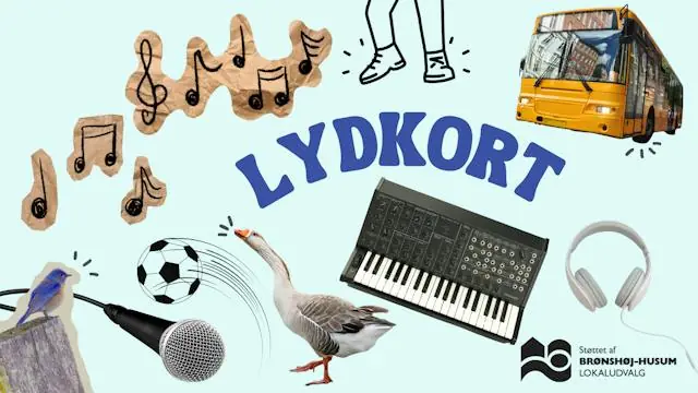 LYDKORT - A Sound Workshop for Children from 6 Years and Their Families · Energicenter voldparken - Fysiklokalet, Copenhagen