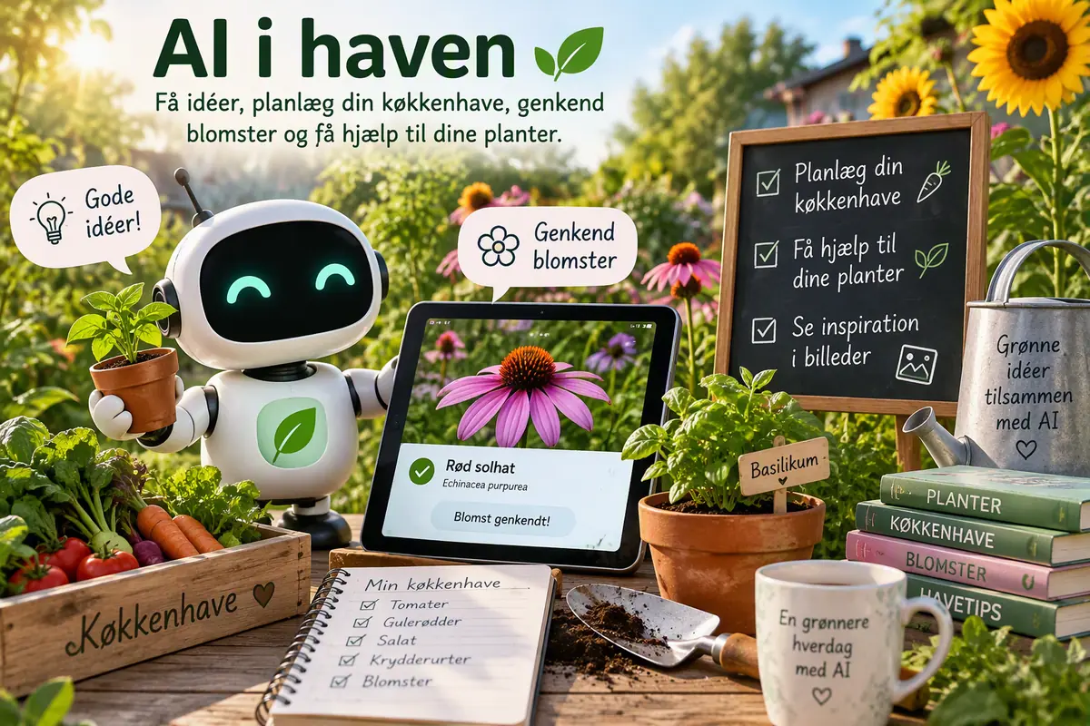 AI Café - AI in the Garden · Gilleleje Bibliotek, Gilleleje