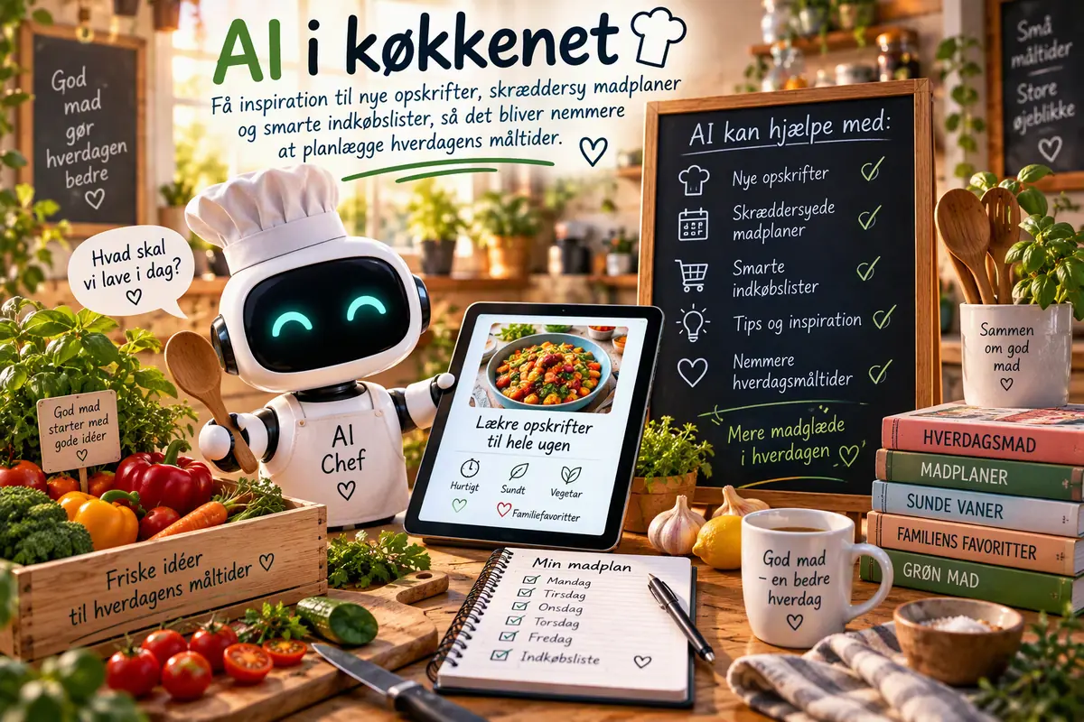 AI Café - AI in the Kitchen · Gilleleje Bibliotek, Gilleleje