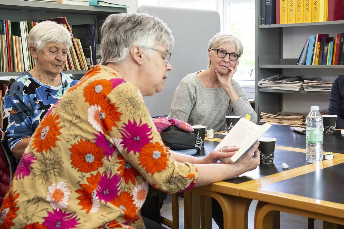Guidet Fælleslæsning på Risskov Bibliotek — Risskov Bibliotek, Risskov