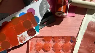 Retro Collage & Gelli Plates