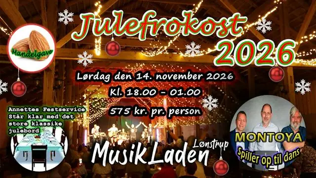 Christmas Party 2026 · MusikLaden, Hjørring