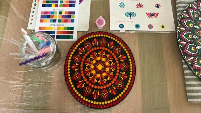 Mindful Dot Mandala Workshop for Beginners · Cozy Home Studio, Søborg