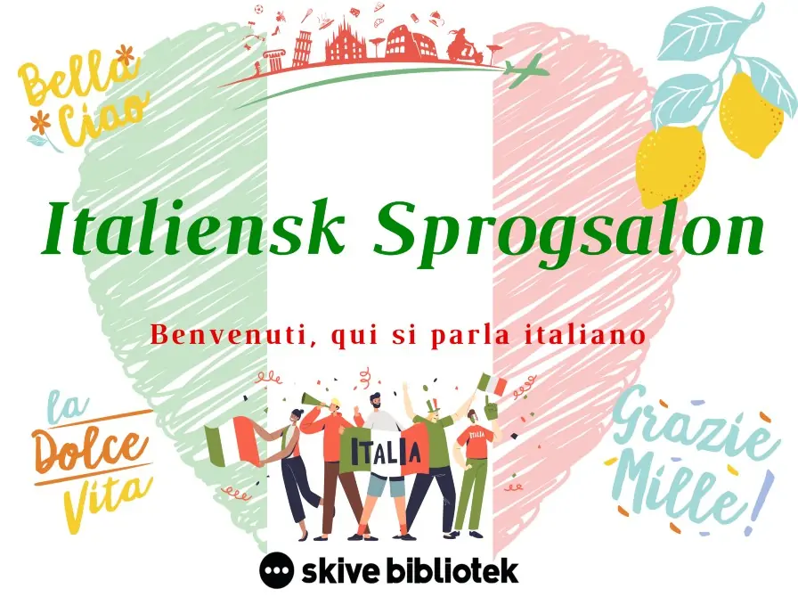 Italiensk Sprogsalon — Hovedbiblioteket, Skive