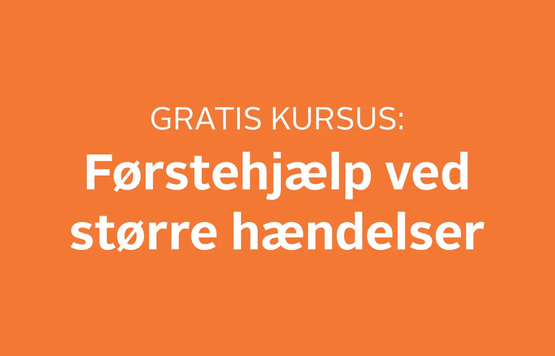 Gratis kursus: Førstehjælp ved større hændelser — Trekanten - Bibliotek og Kulturhus, Aalborg