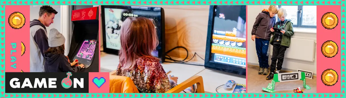 Game on: Retro og videospil · Valby Kulturhus, København