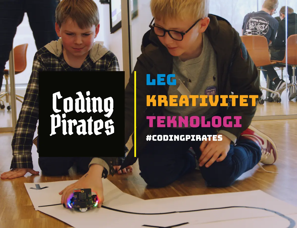 Coding Pirates Kick-off — Haslev Bibliotek, Haslev