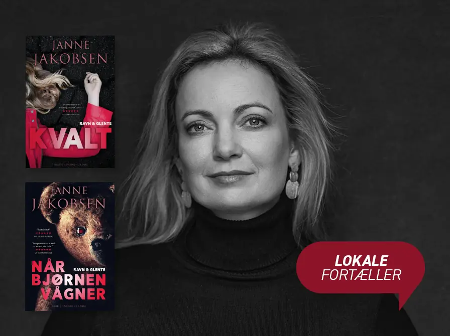 Lecture: Janne Jakobsen & the World of Crime Fiction — Holte Bibliotek, Holte