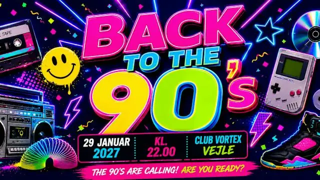 Back to the 90's · Club Vortex, Vejle