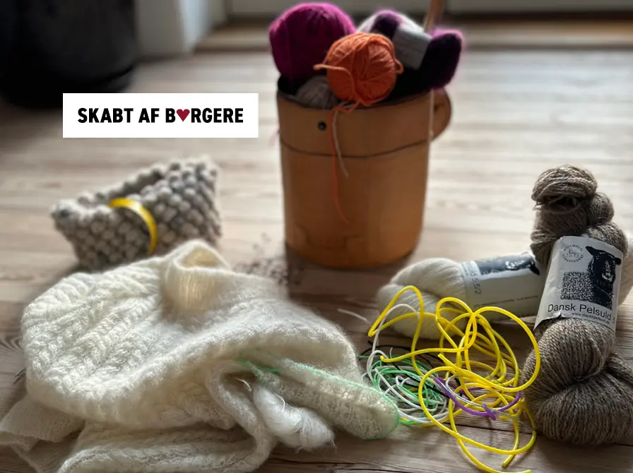 Knitting Café at Holte Library — Holte Bibliotek, Holte