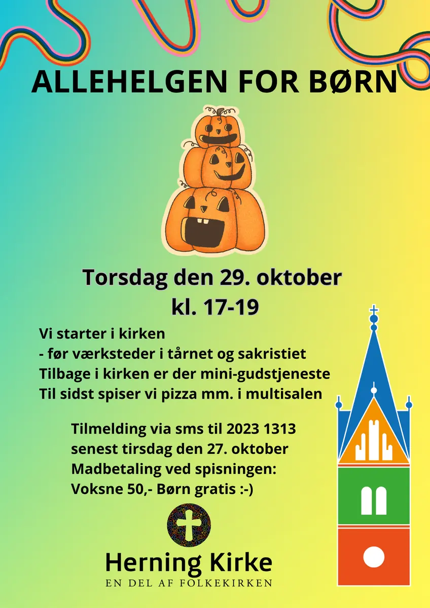 Allehelgen for børn · Herning Kirke, Herning