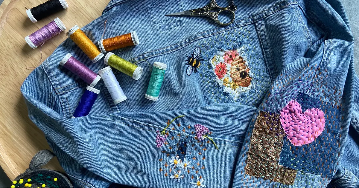 Upcycling - Repair Your Clothes with Embroidery — Fredericia Bibliotek, Fredericia