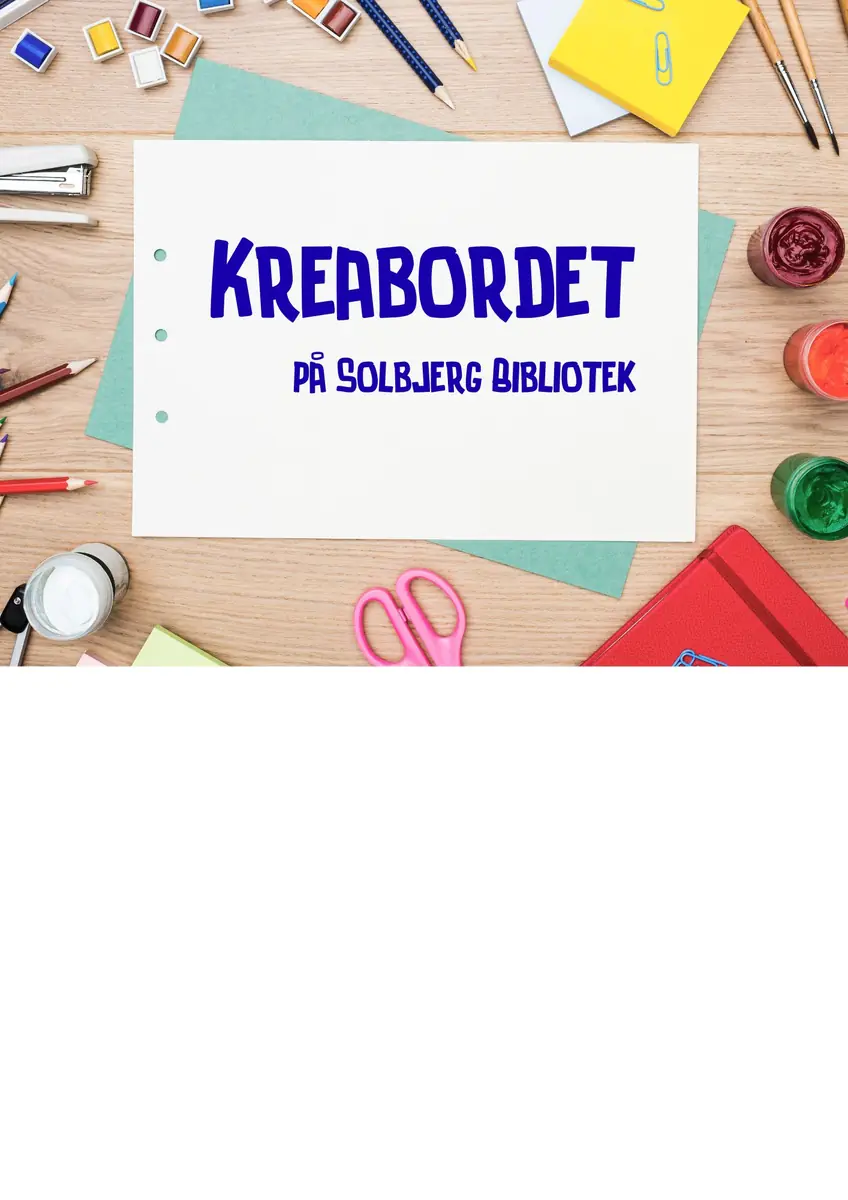 Kreabordet: Mini-superhelte i perler — Solbjerg Bibliotek, Solbjerg
