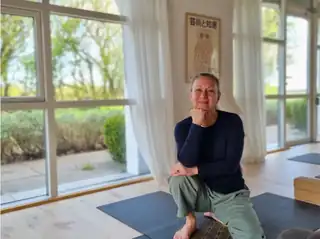 FamilieYoga blandt bøgerne