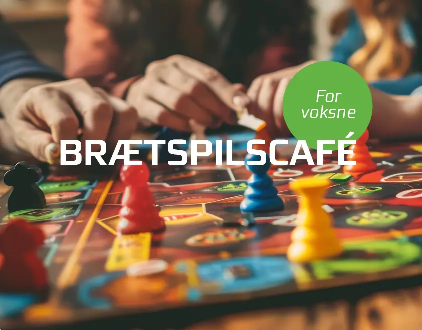 Brætspilscafé for voksne / Kerteminde Bibliotek — Kerteminde Bibliotek, Kerteminde