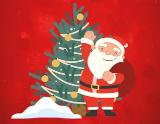 Christmas Tree Lighting at Munkebo Library