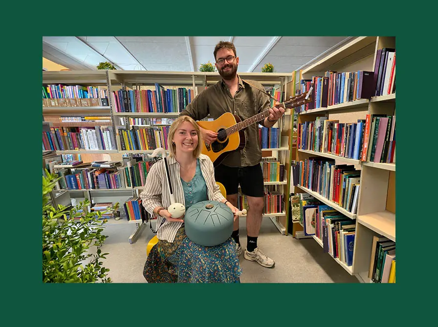 Bibliotekskoncert på Støvring Bibliotek — Støvring Bibliotek, Støvring