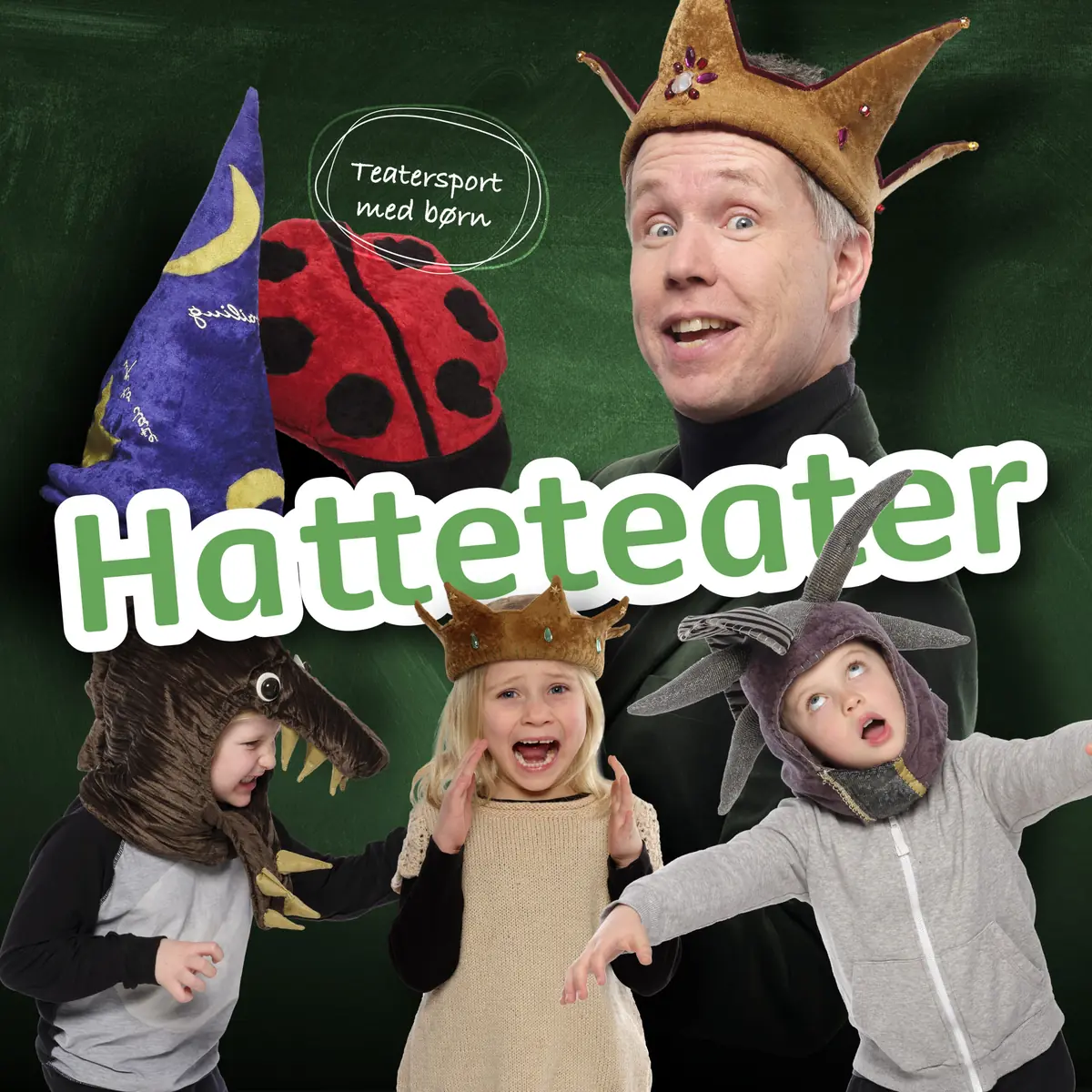 Hatteteater - Teatersport med børn! — Mariager Bibliotek, Mariager