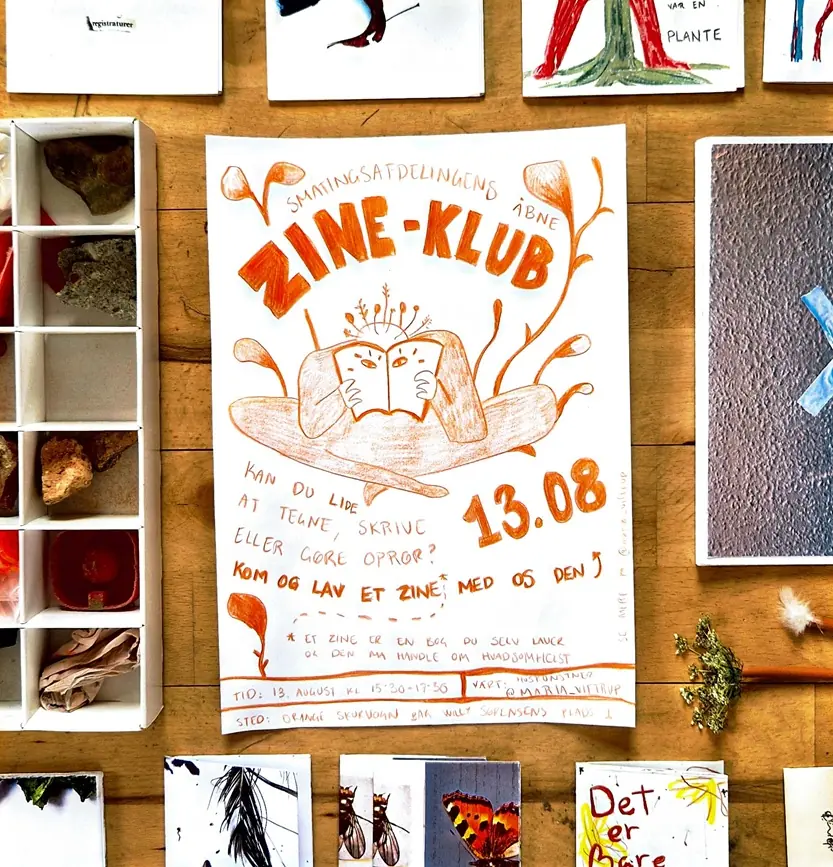 Zine-workshop // lav din egen mini-bog — Vejle Bibliotek, Vejle