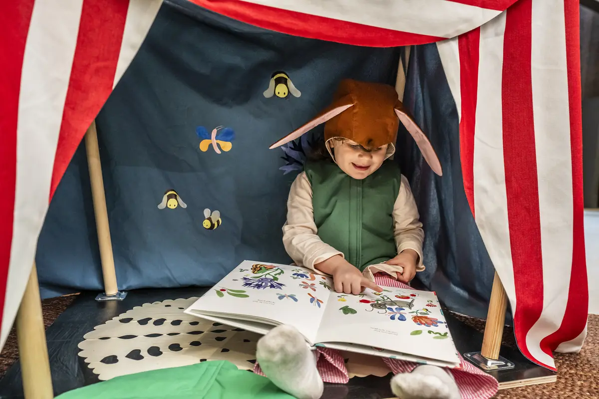 Fang Fortællingen: Den Lille Fest MINI — Tune Bibliotek, Tune