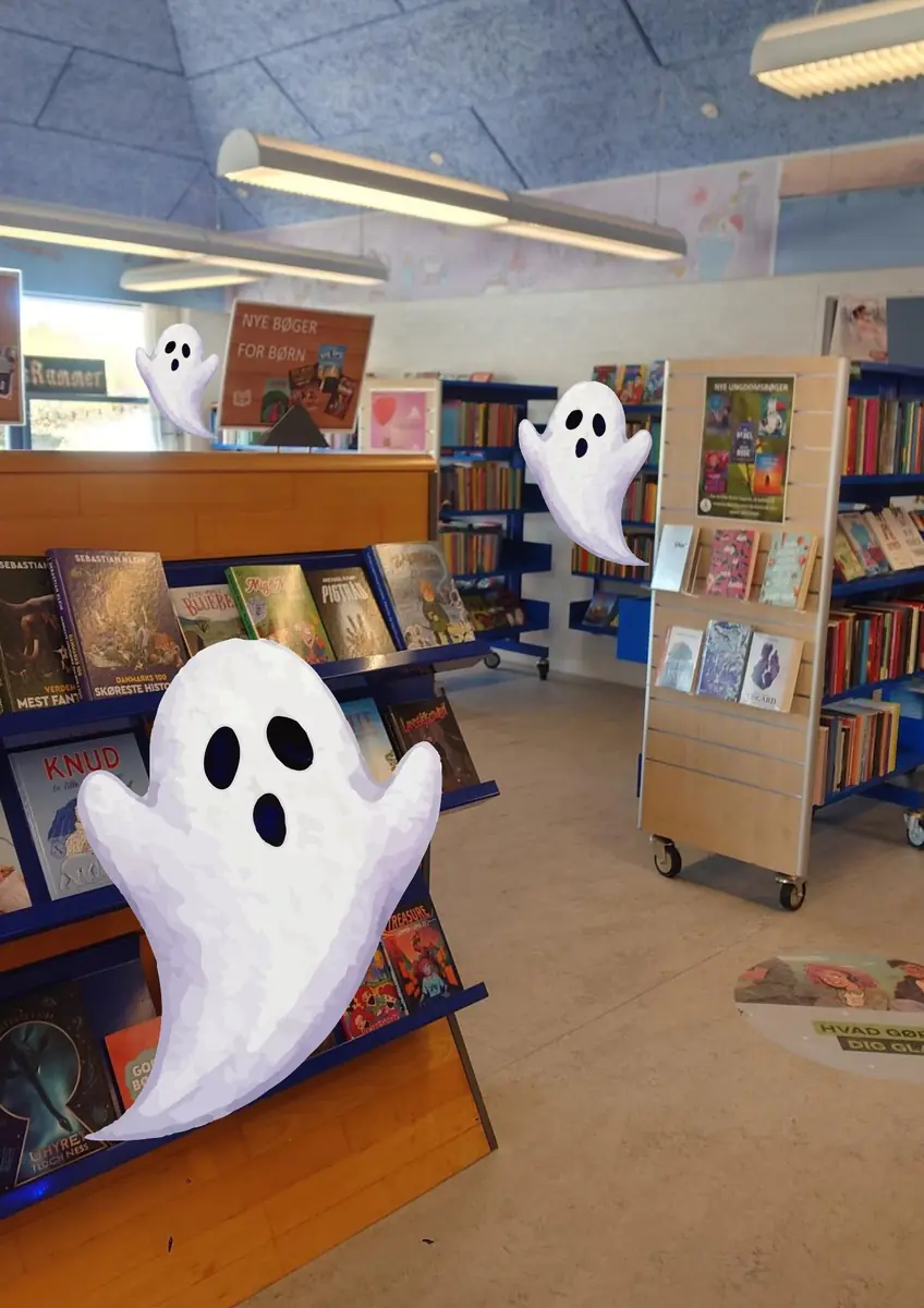 Gespenster in der Bibliothek — Brovst Bibliotek, Brovst