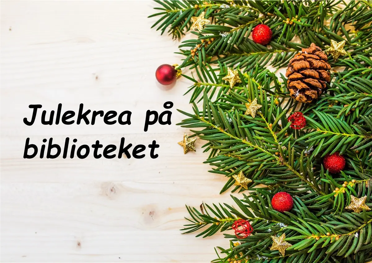 Weihnachtsbasteln in der Bibliothek — Pandrup Bibliotek, Pandrup