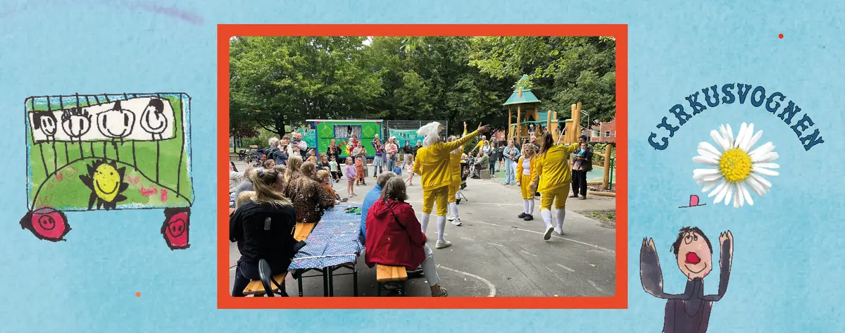 Ride!Sing!Repeat! – Koncert ved Cirkusvognen — Hulgårds Legeplads, København