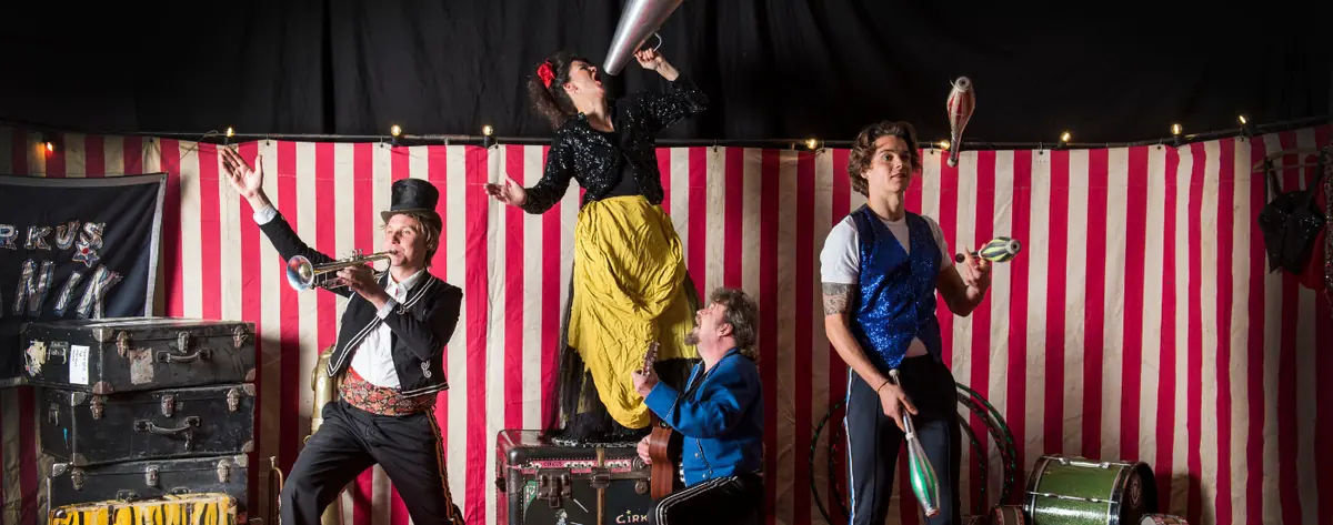 Cirkus Panik til Osramhuset Gadefest — Osramhuset, København