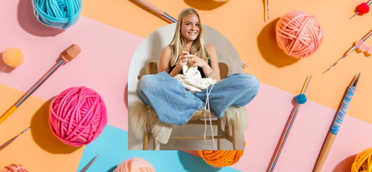 Workshop: Strik med striber og farver — Brønshøj Kulturhus, København