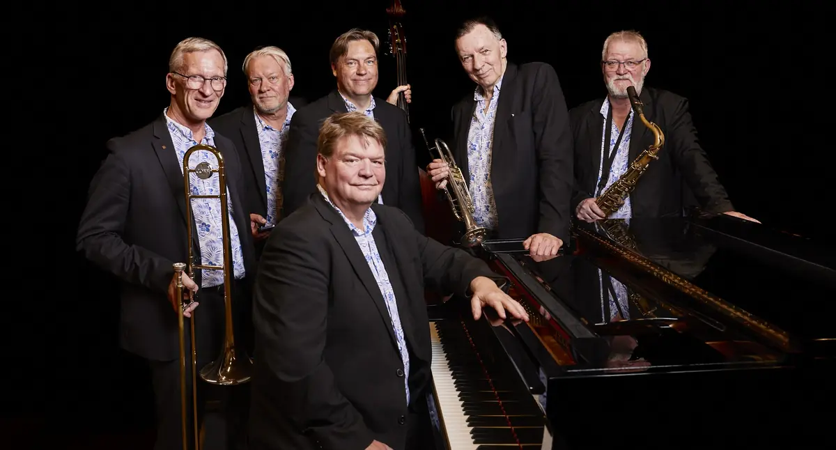 Brønshøj Copenhagen Jazz Club: Jazzaften med River Jazz & Blues Band — Brønshøj Kulturhus, København