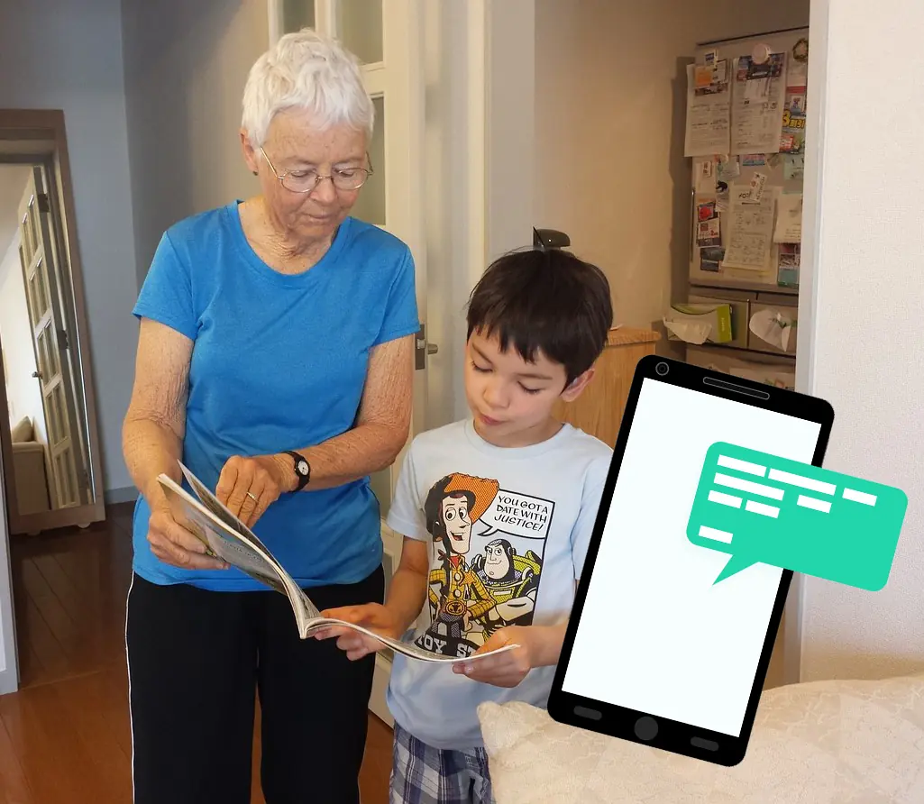 Help your dyslexic grandchild with IT — Åby Bibliotek, Åbyhøj