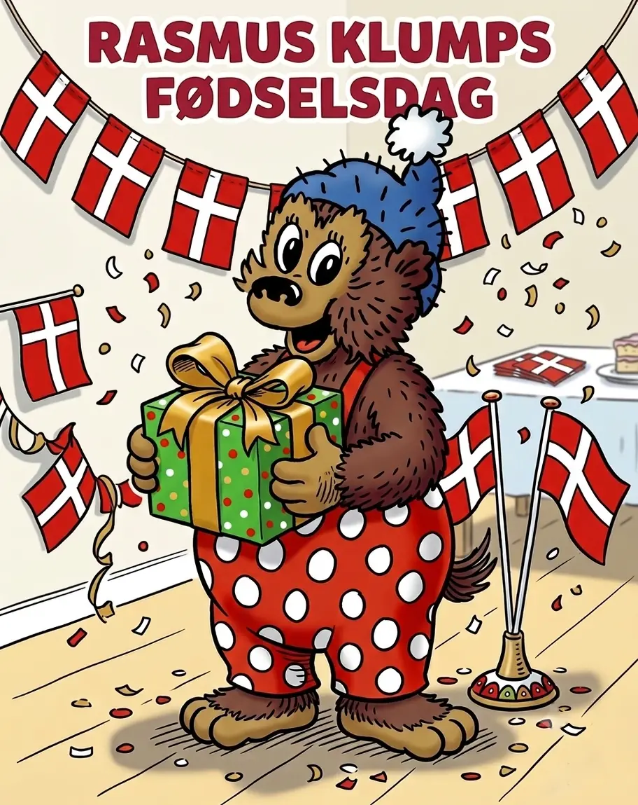 Rasmus Klump's Big Birthday Party — Åby Bibliotek, Åbyhøj