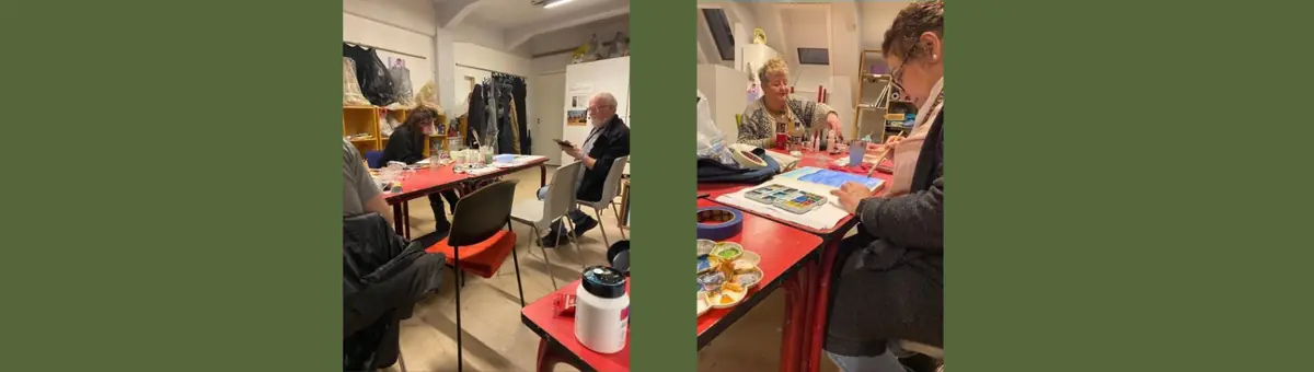 Kunstforeningen - Akryl- og akvarelmaling - Sommerferie til 1/9! — Valby Kulturhus, København