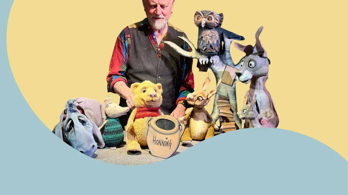 Theatre with Winnie the Pooh (ages 3-8) — Brønshøj Bibliotek, Copenhagen