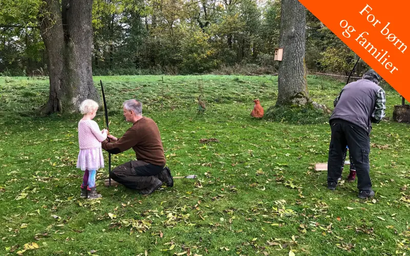 Mini-hunting certificate - archery in the bog — Lille Vildmosecentret, Storvorde