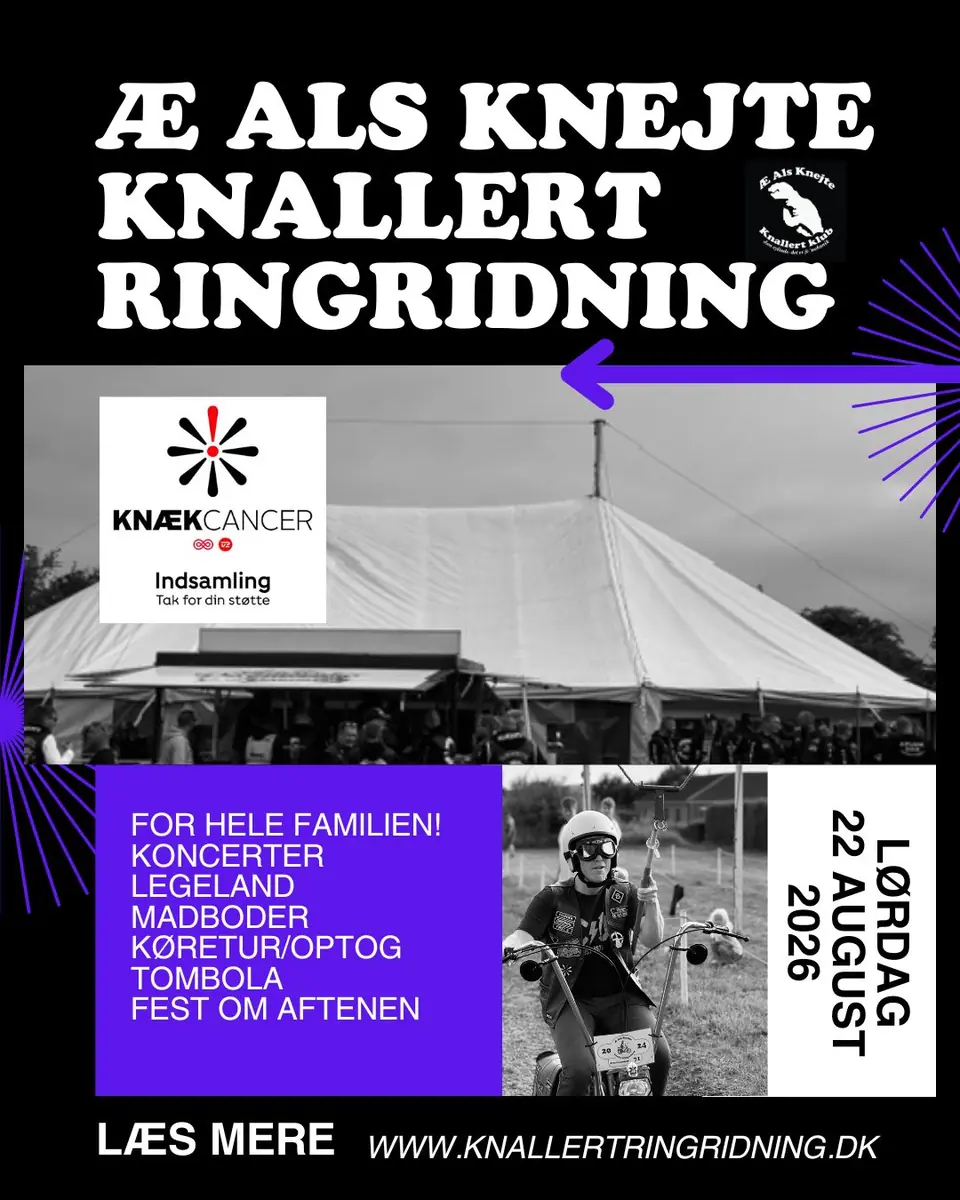Knallertringridning 2026 — vollerup, Sønderborg