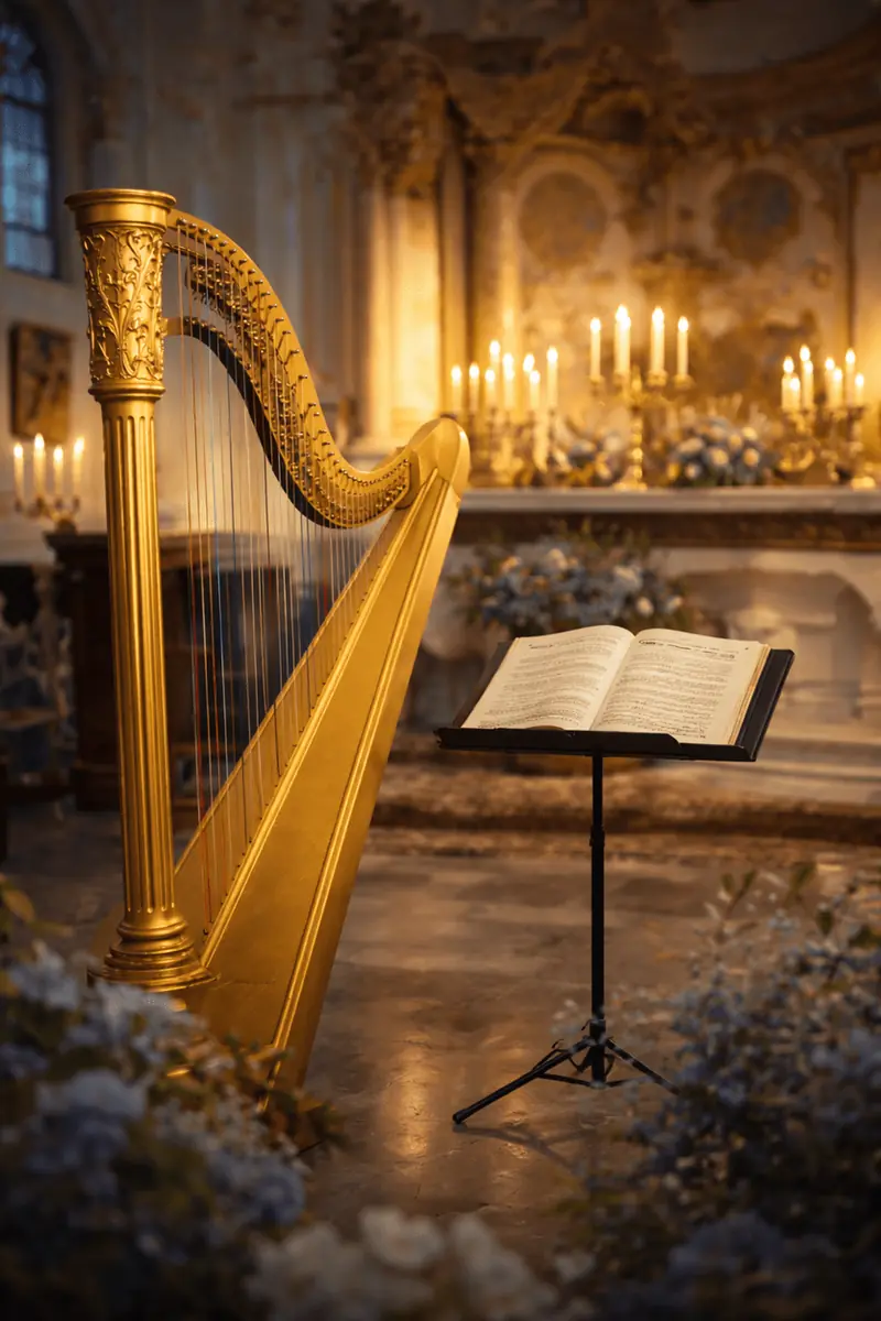 Koncert med harpe og sopran i Christianskirken — Christianskirken, Sønderborg, Sønderborg