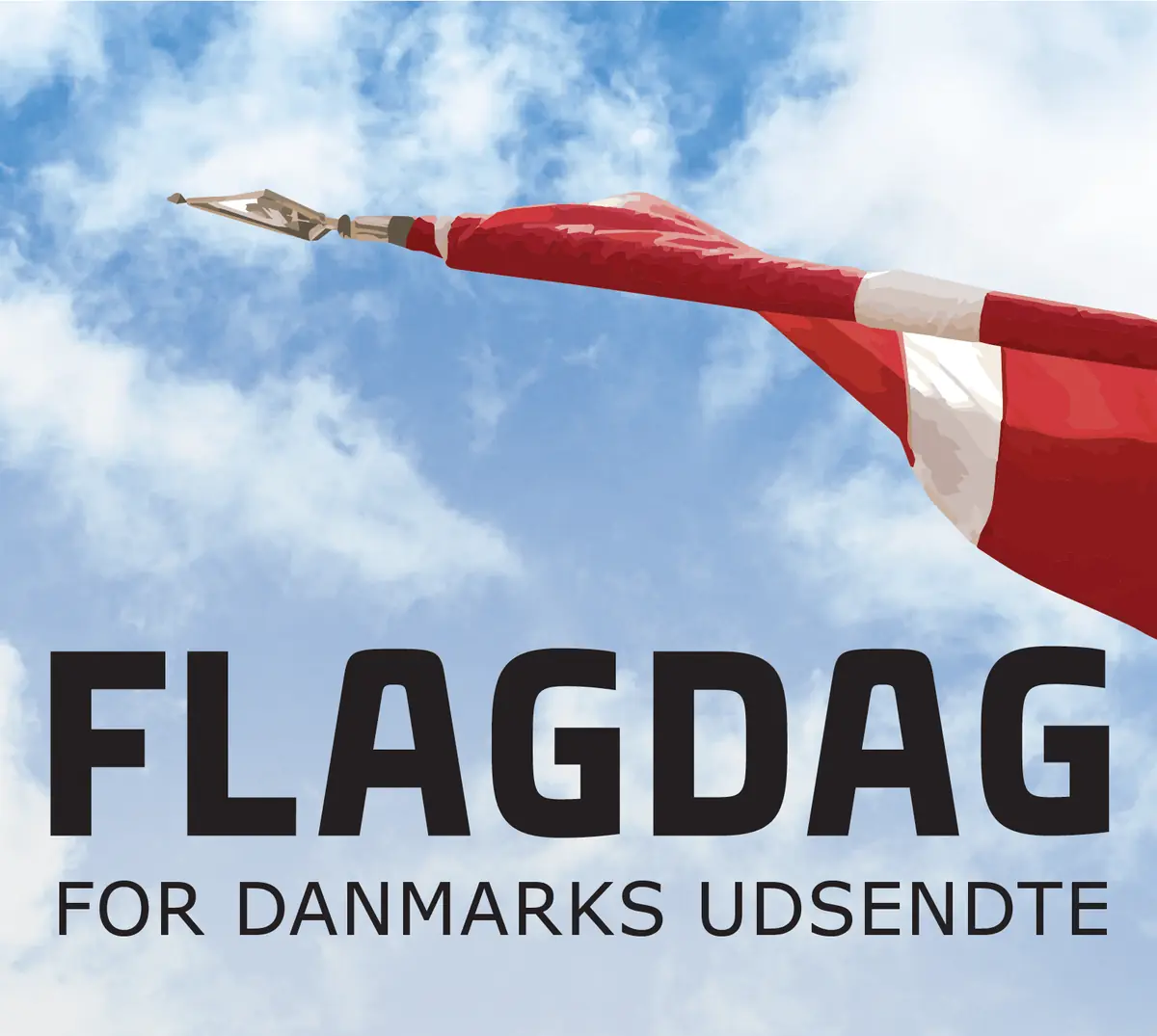 National Flagdag for Danmarks udsendte — Rådhustorvet, Sønderborg, Sønderborg