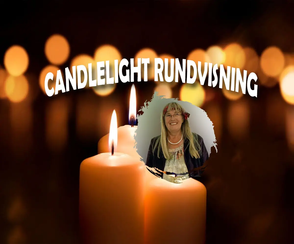 “Se kunsten i et helt nyt lys – oplev en magisk candlelight-rundvisning”. — KunstPunkt, Augustenborg