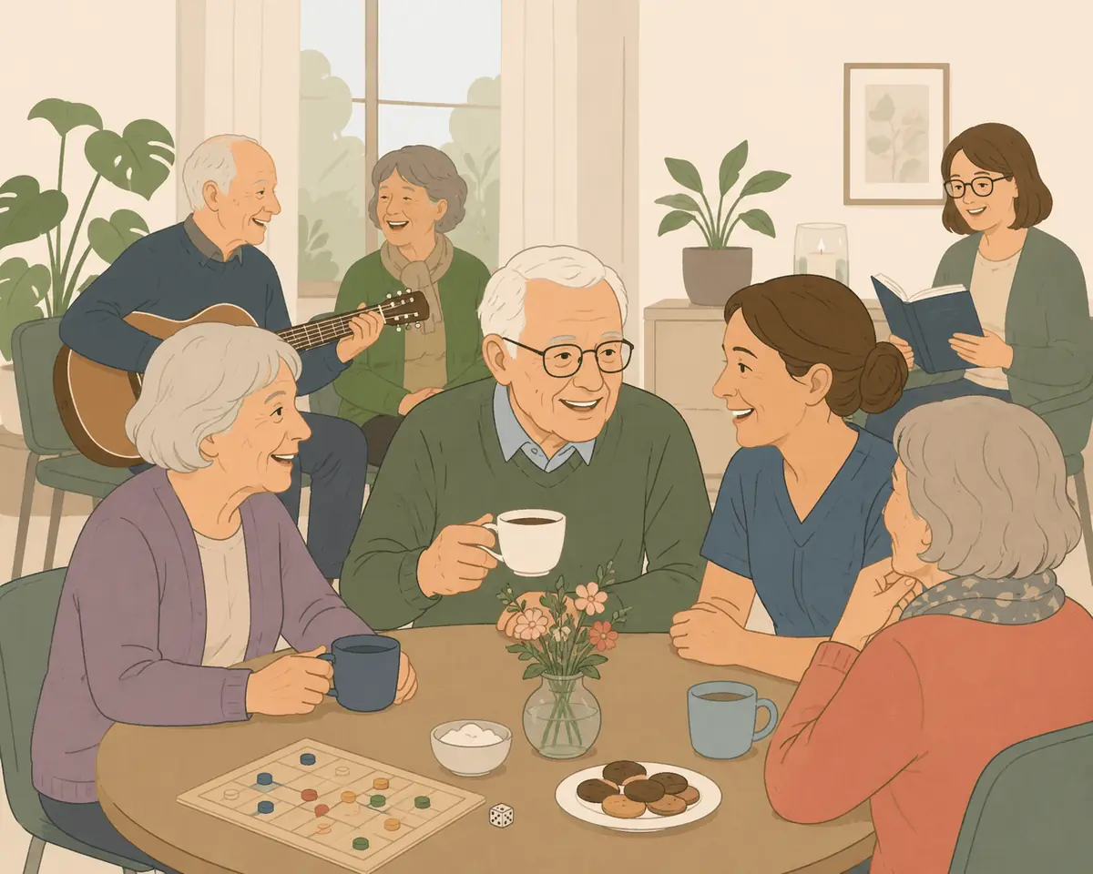 Dementia Café for Citizens and Relatives - Bakkehuset, Fynshav — Bakkehuset, Fynshav