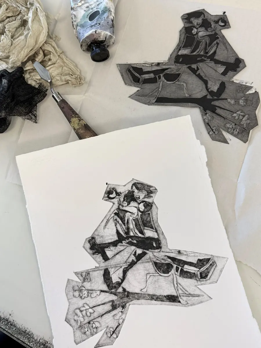 Try Collography - Theme Day at Sønderjyllands Kunstskole — Sønderjyllands Kunstskole, Sønderborg