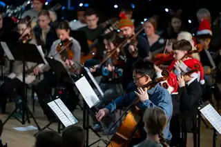 Musikskolen stryger julen ind