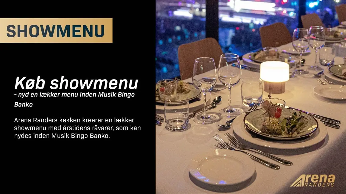 Showmenu - Musik Bingo Banko — Arena Randers, Randers