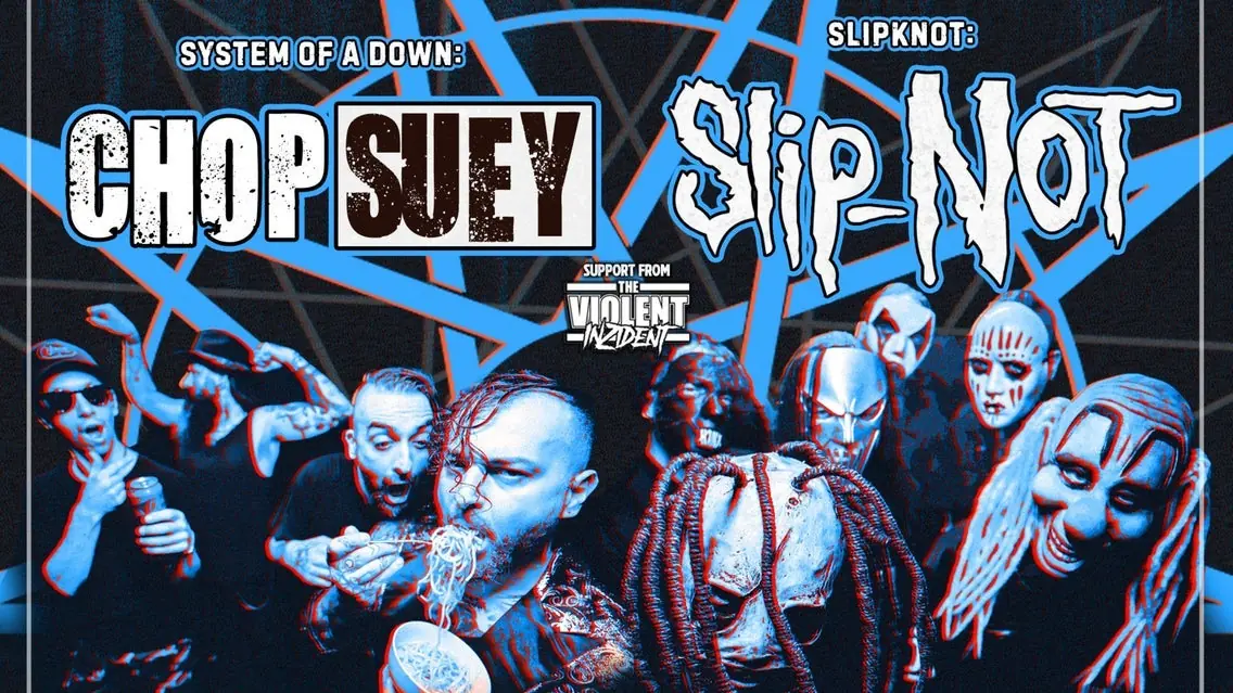 Chop Suey//SlipNot//The Violent Inzident — Vendelbohus, Hjørring