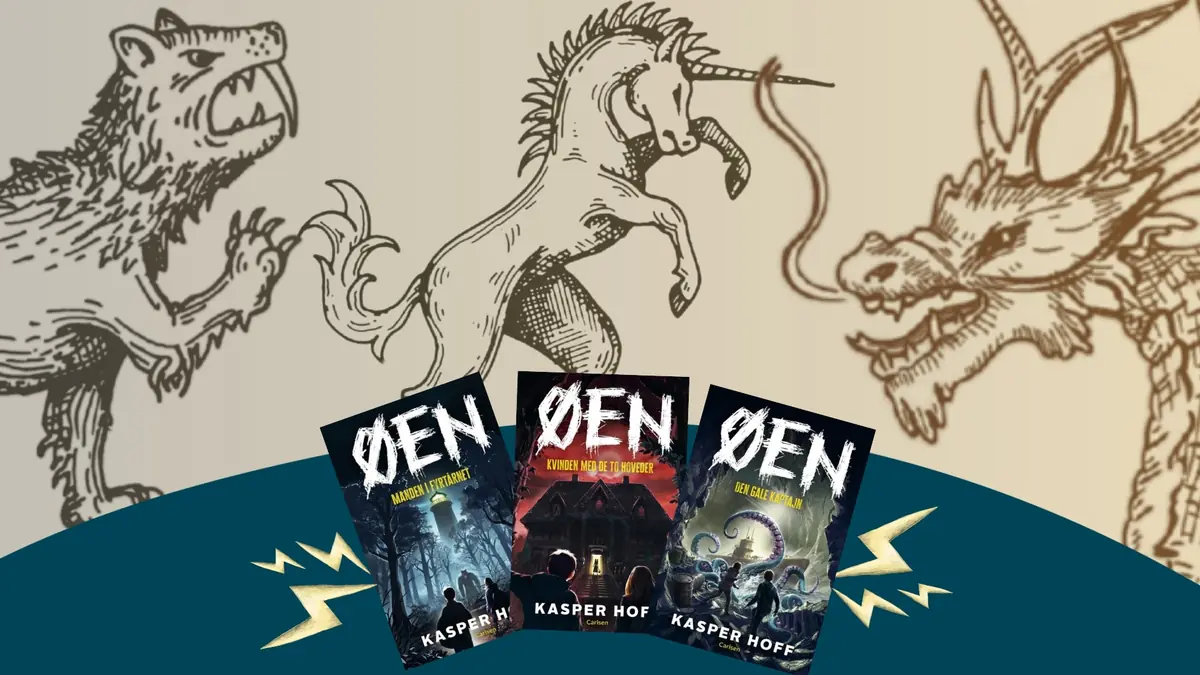 Tweens 'n' trends: Hear about wild creatures and create your own with Kasper Hoff — Hovedbiblioteket, Copenhagen